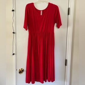 Zenana Outfitters Bold Red Sleeveless Top